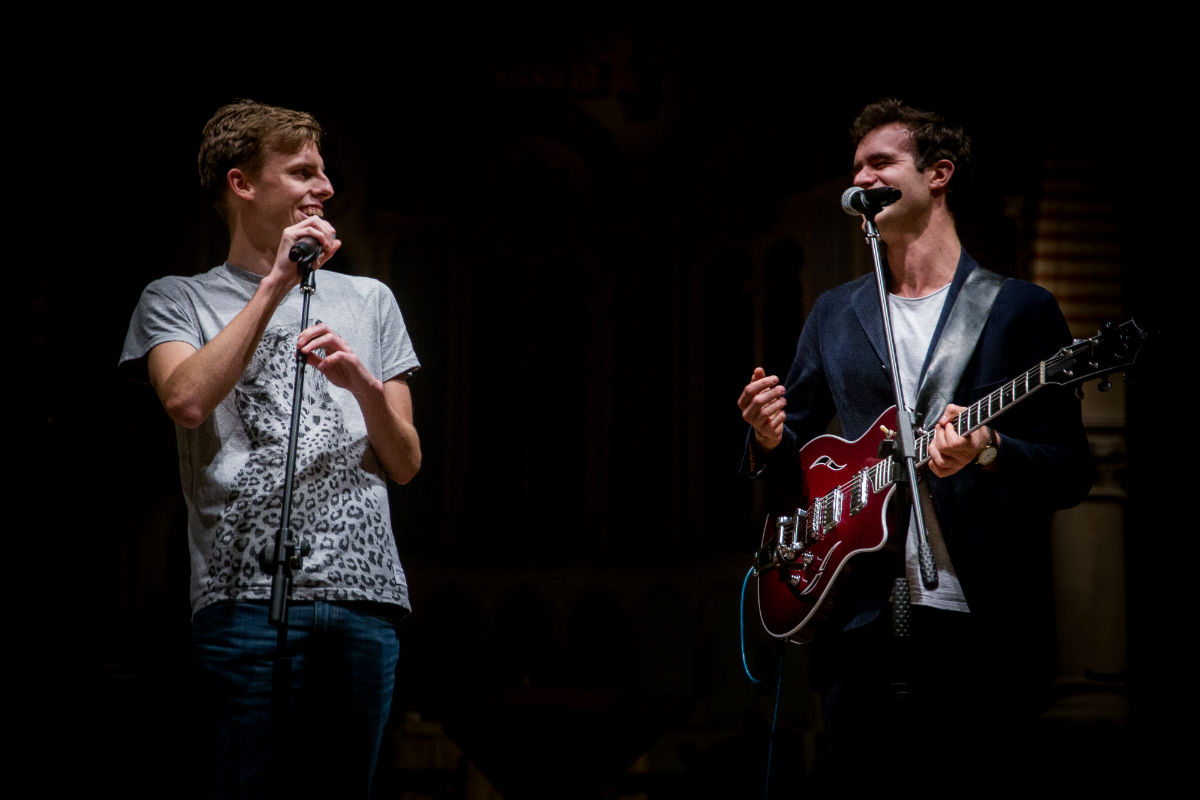 Harry and Chris | Courtesy of David Salisbury