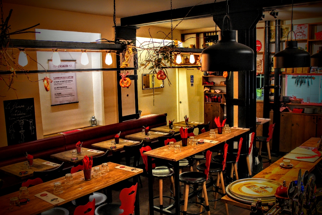 Interior at L'Alsacien