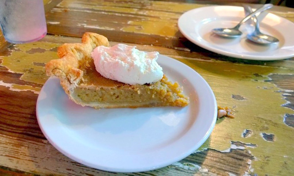 Sweet Tea Pie at Lucy's Fried Chicken | Courtesy of James F.