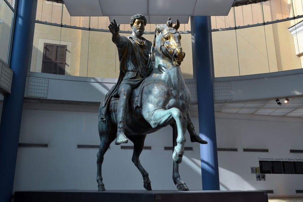 Equestrian Statue of Marcus Aurelius | © Livia Hengel