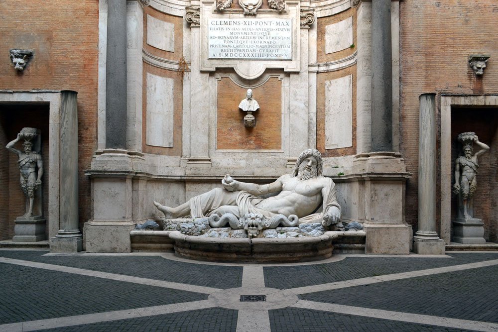 Fountain of River God, Marforio | © Livia Hengel