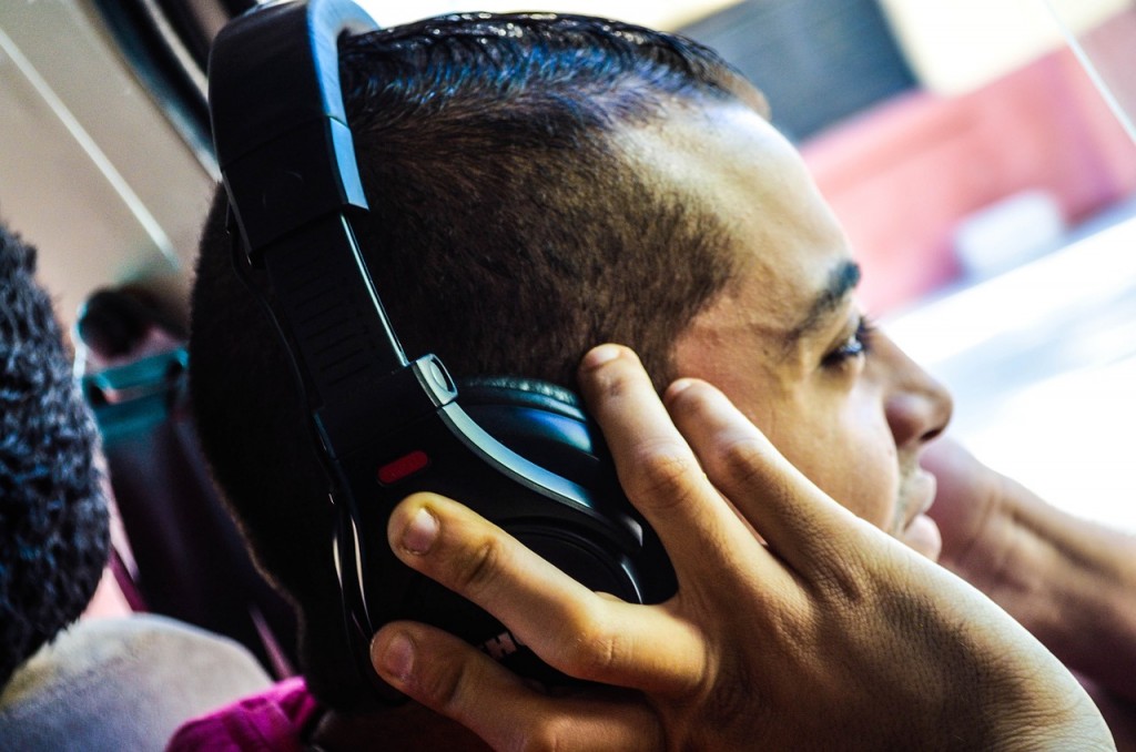 Man listening to music. via Pixabay