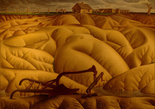 Erosion No. 2--Mother Earth Laid Bare, courtesy of Flickr: Brian Wright