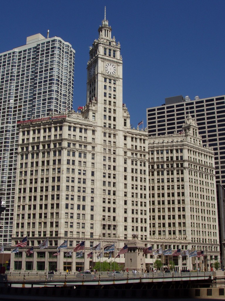 The Wrigley Building, courtesy of Wikipedia