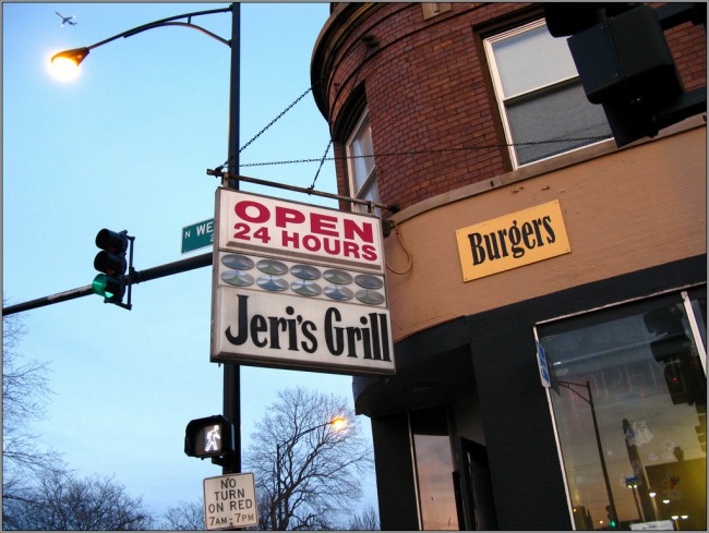 Jeri's Grill, courtesy of Flickr: Erin Nekervis