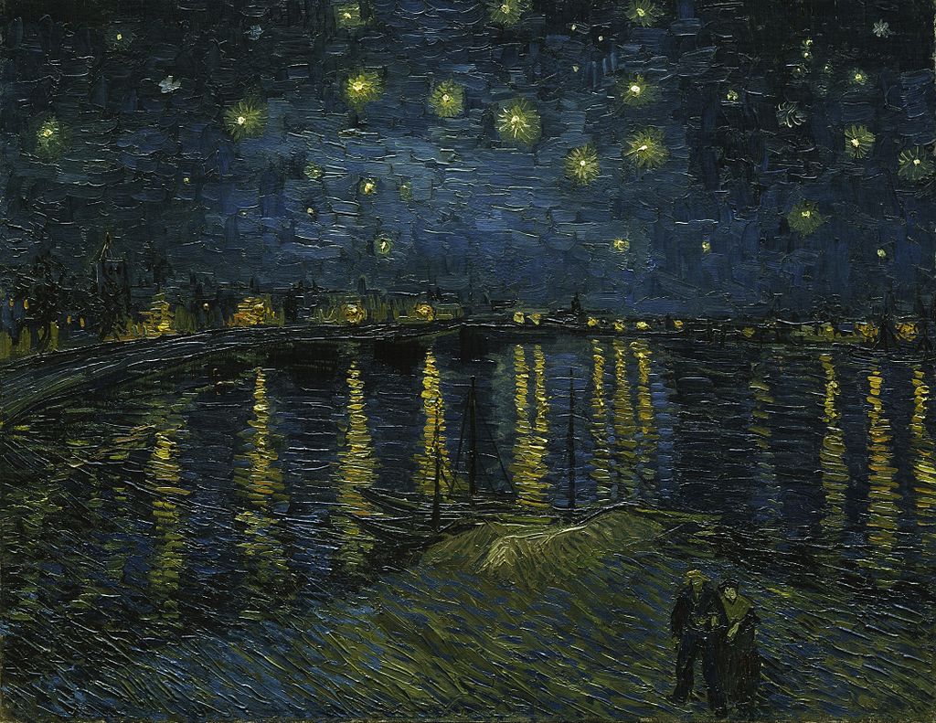 Vincent Van Gogh, Starry Night over the Rhone at Arles, 1888 | © Google Art Project