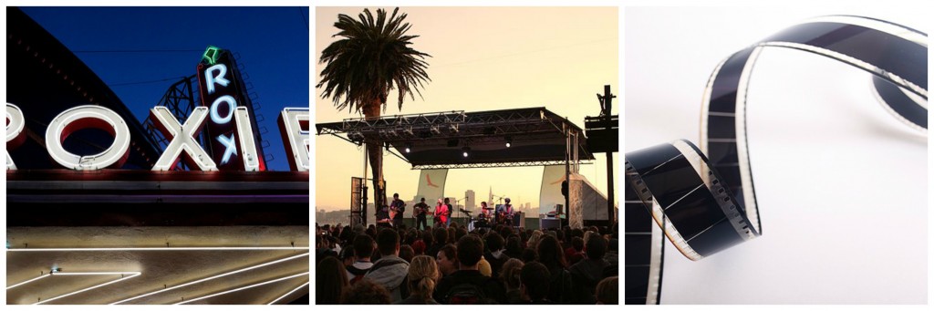 Roxie Theater | © Bit Boy/Flickr / Treasure Island Music Festival | © Tyler Love/Wikipedia / Film | © Pexels
