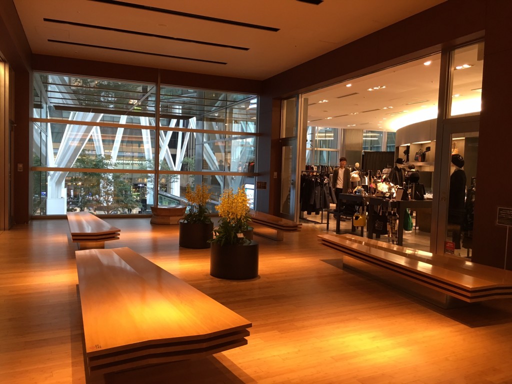 Inside Tokyo Midtown mall in Roppongi | © Alicia Joy