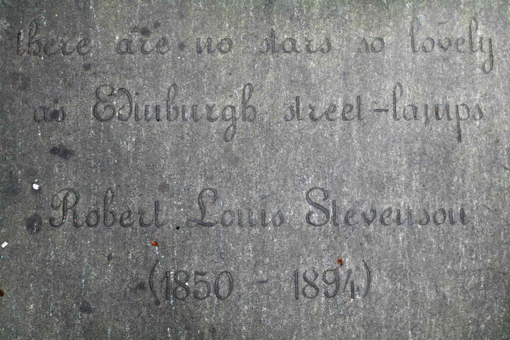 Robert Louis Stevenson Flagstone | Courtesy Of Tori Chalmers
