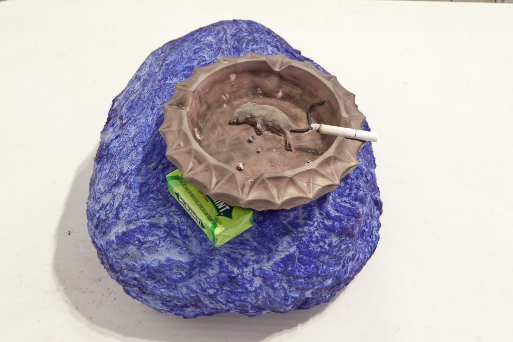 Liz Magor’s “Spearmint/mouse” will be on display as part of On Space and Place