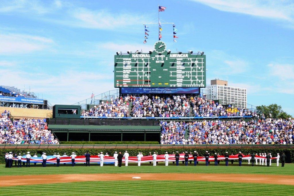 Wrigley Field, courtesy of