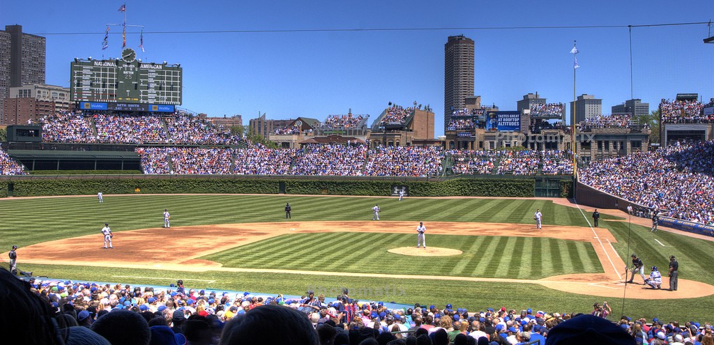 Wrigley Field, courtesy of Flickr: Jasen Leathers