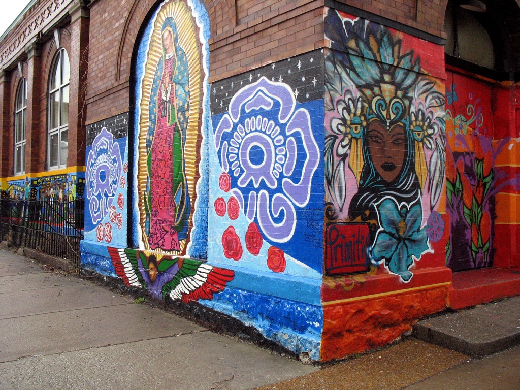 Street art in Pilsen, courtesy of Flickr: David Hilowitz