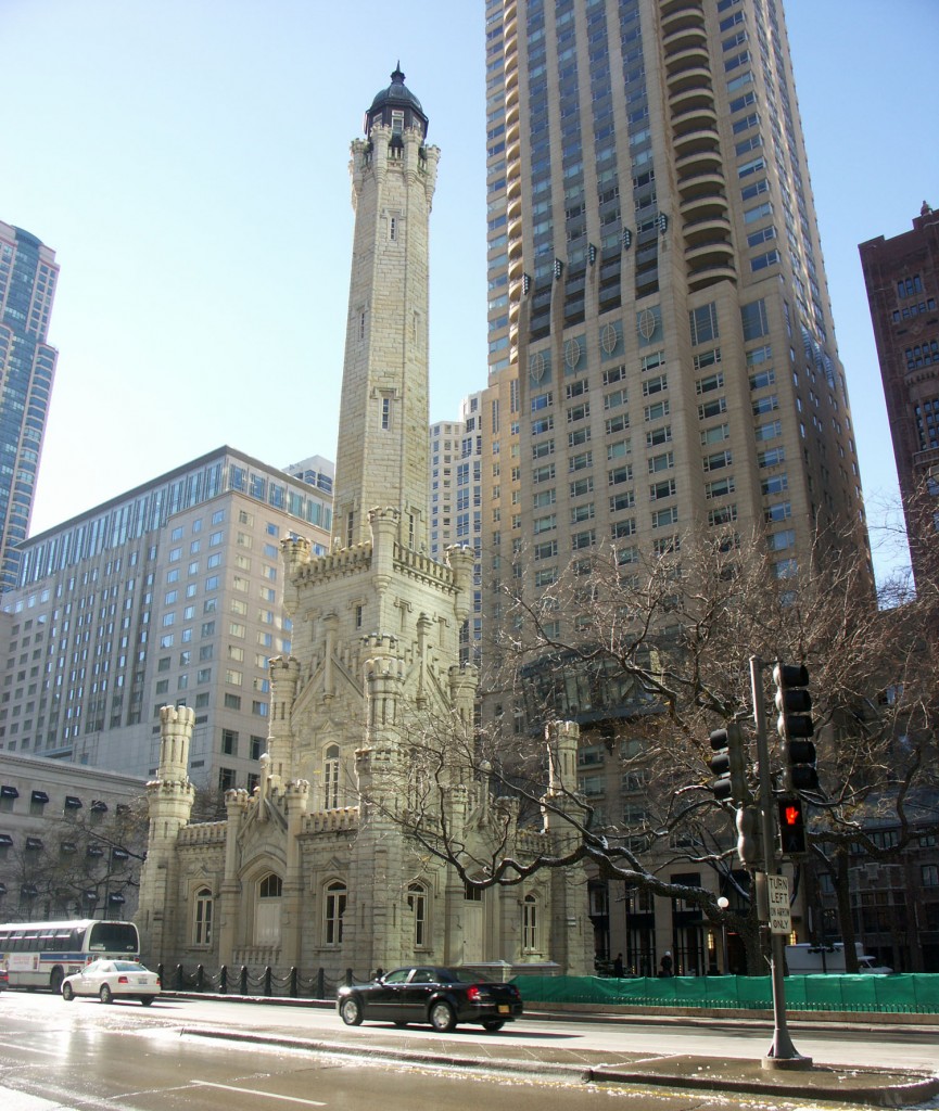 Chicago Water Tower, courtesy of Wikimedia Commons