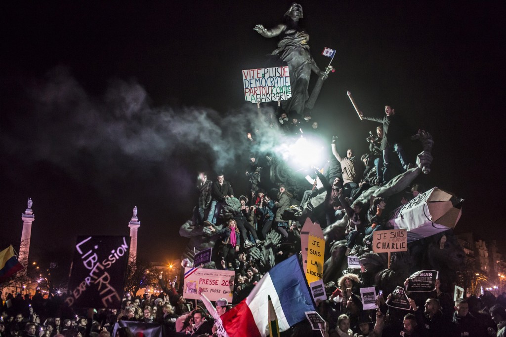 March Against Terrorism in Paris. © Corentin Fohlen