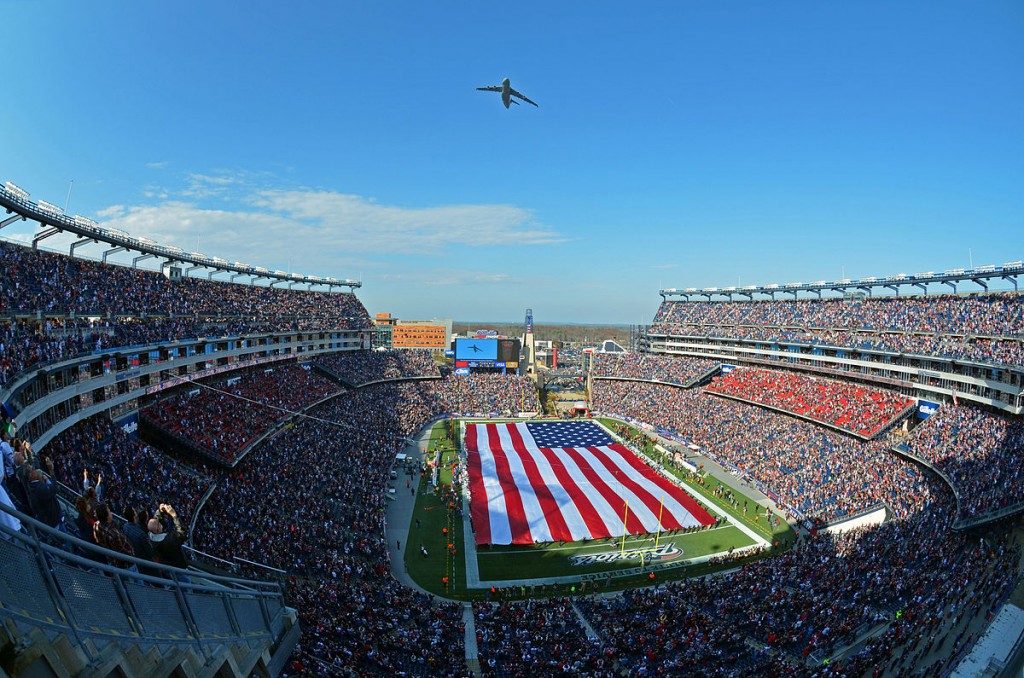 Gillette Stadium| ©U.S. Air Force/Wikimedia