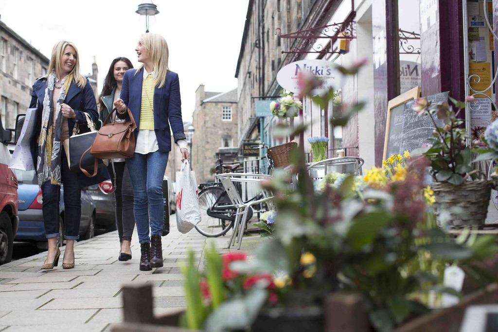 Shopping On Edinburgh's West End | © This Is Edinburgh/Flickr