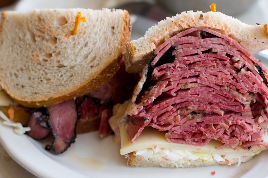 Corned Beef and Pastrami Sandwich © Brad Greenlee/Flickr