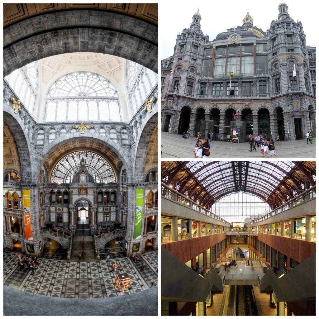 Antwerp Central Station | © Dave Van Laere/courtesy of Visit Antwerp / © Casey & Sonja/Flickr / © Jan Crab/courtesy of Visit Antwerp