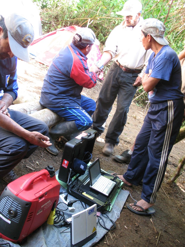 Technology can play a crucial role in the expedition | Courtesy Thierry Jamin.