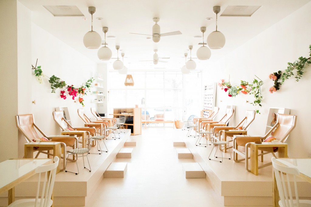 Olive & June Santa Monica. Courtesy of Olive & June