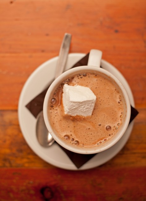 Hot chocolate at Mindy's, courtesy of Mindy's Hot Chocolate