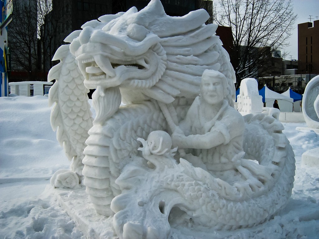 Снежная скульптура команды Гонконга на фестивале снега Саппоро | © SteFou! / Flickr
