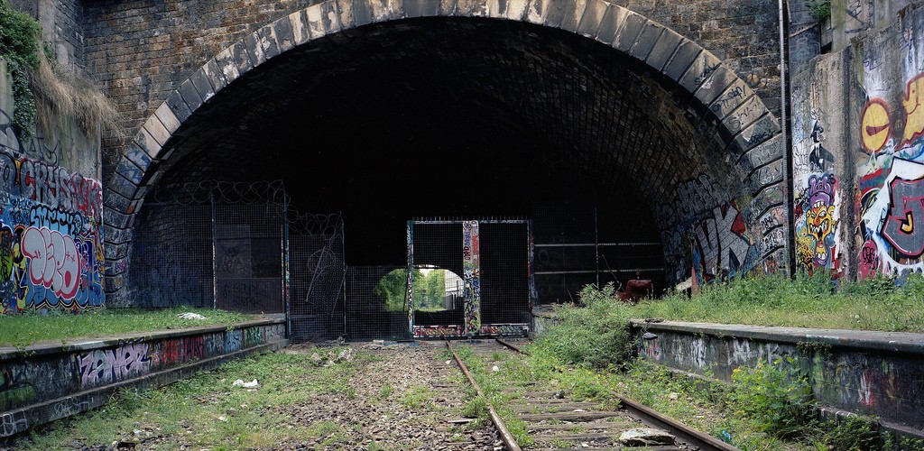 A tunnel along La Petite Ceinture │© Thomas Claveirole