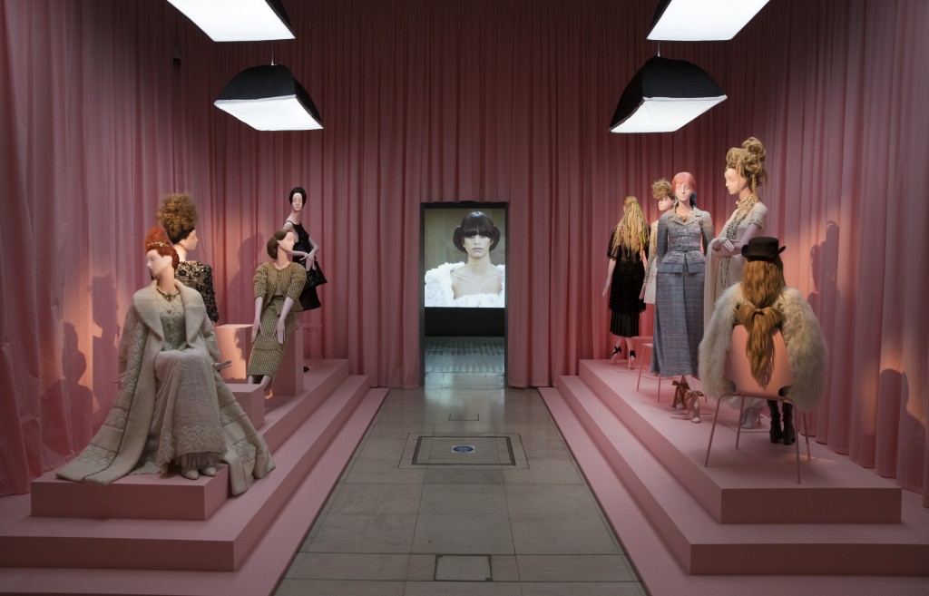 Installation view of 'Hair by Sam McKnight'. Photo: Peter Macdiarmid