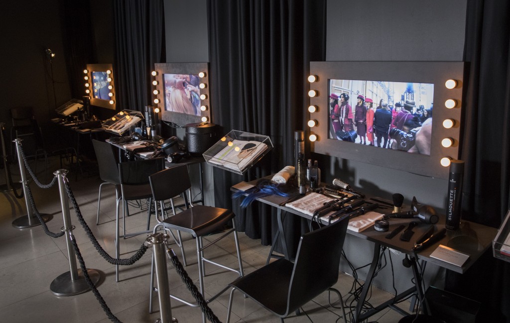 Installation view of 'Hair by Sam McKnight'. Photo: Peter Macdiarmid