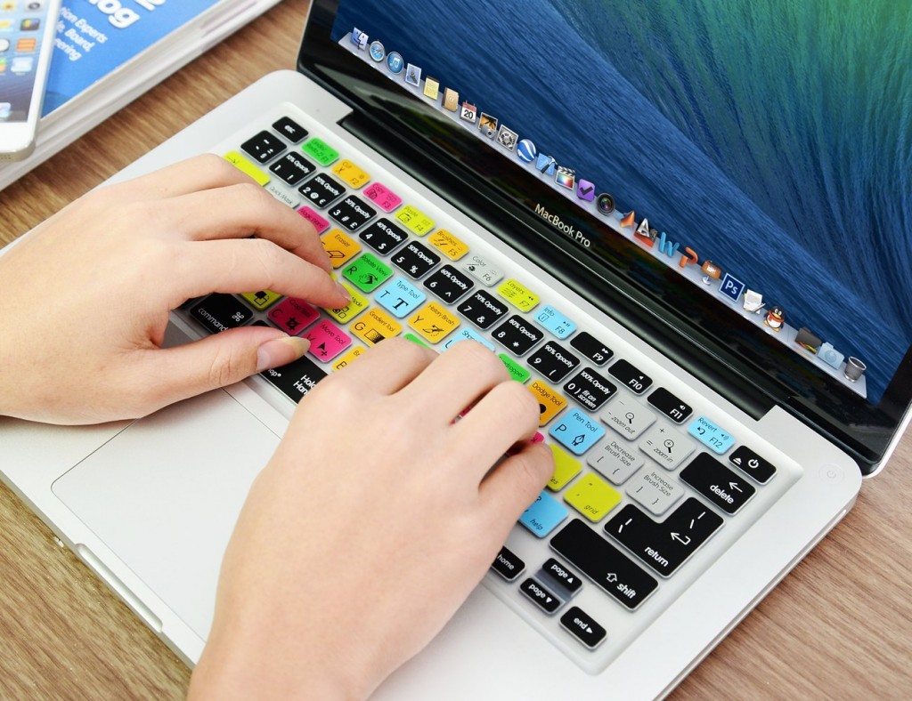 Adobe Photoshop Shortcuts Keyboard Skin | Courtesy Amazon.