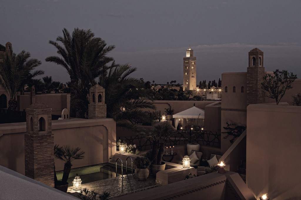 Rooftop views from the prestige riad at the Royal Mansour | © Royal Mansour