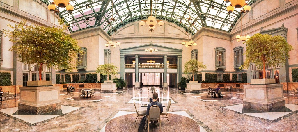 Harold Washington Library Winter Garden Room Harold Washington Library Winter Garden Room