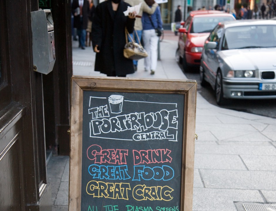 The Porterhouse, Temple Bar