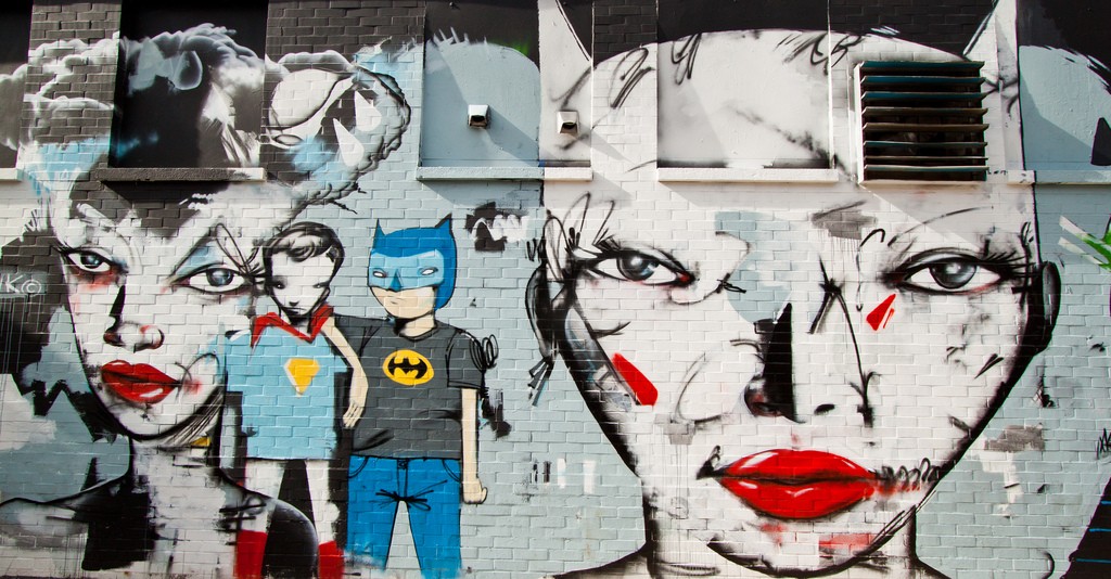 Hebru Brantley's artwork | © Kevin Tao /Flickr