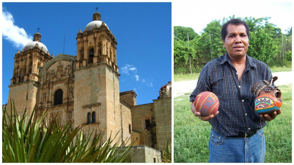 Oaxaca, where the game continues to be played | © Lorena/Flickr / Pelota Mixteca ball and glove | © Scott Kraft/Flickr