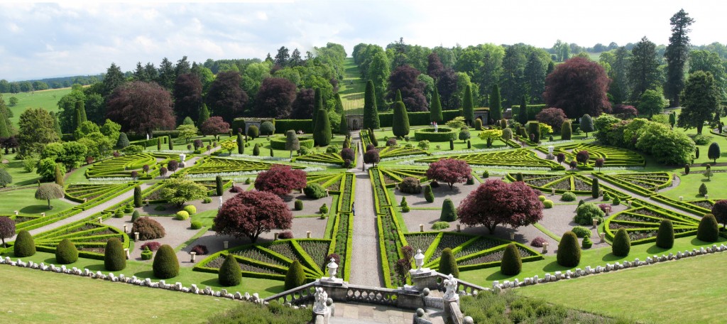 Drummond Castle Gardens | © Wikicommons