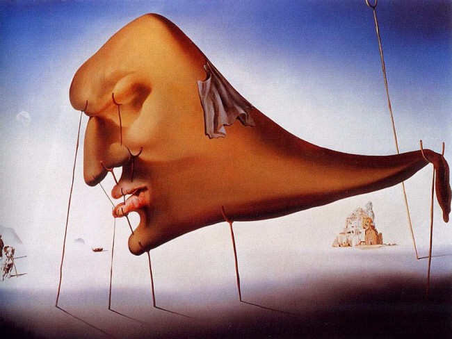'Sleep', by Salvador Dalí (1937) | Courtesy of dalipaintings.com