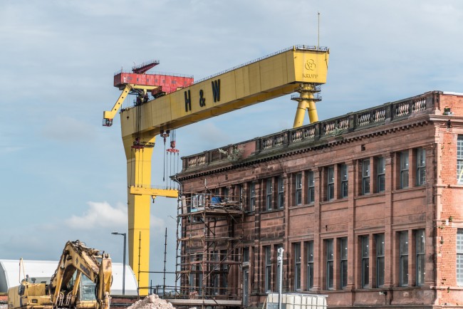 Harland & Wolff Dock, Titanic Quarer | © William Murphy/ Flickr