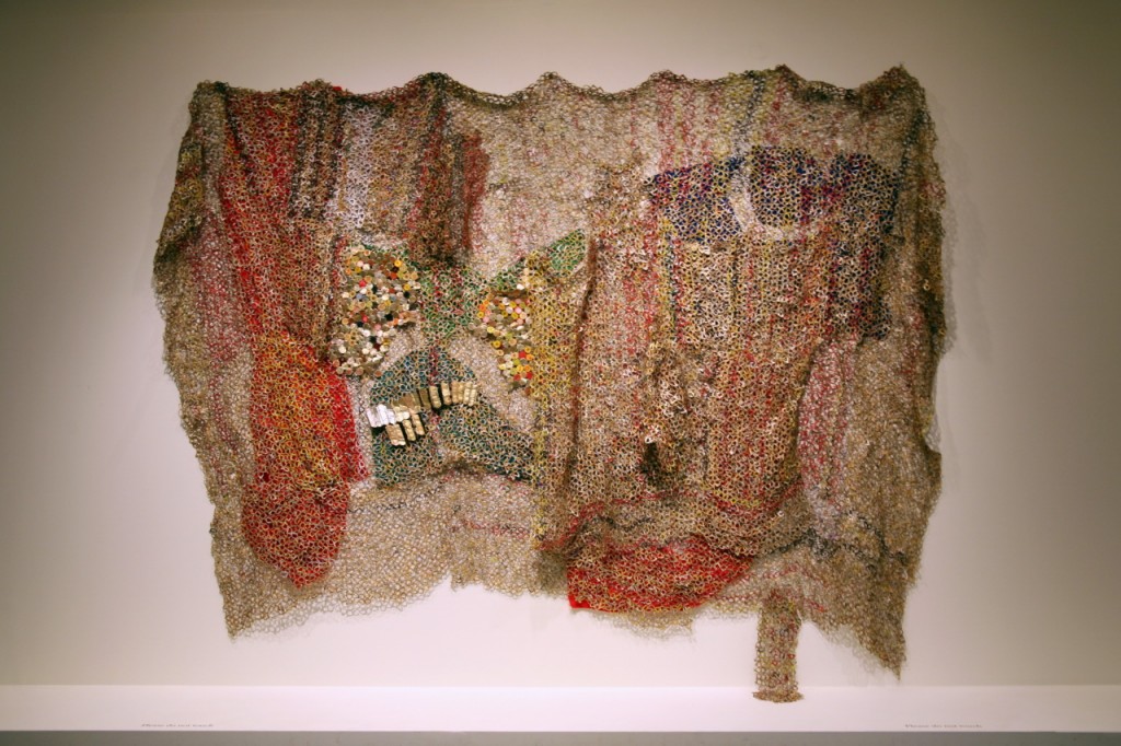 Artwork by El Anatsui © Cliff