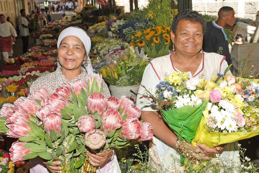 Adderley Street flower sellers © South African Tourism/Flickr
