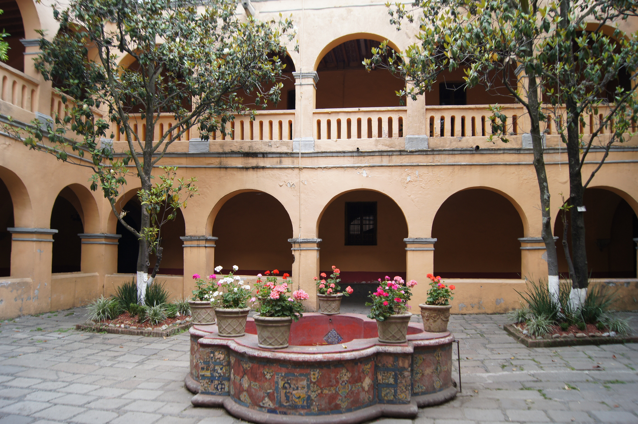 Courtyard, Tlalpan | © Enrique Vázquez/Flickr