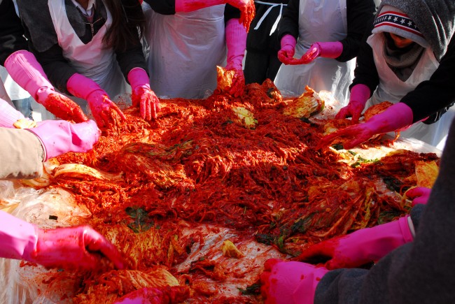 Image result for making kimchi