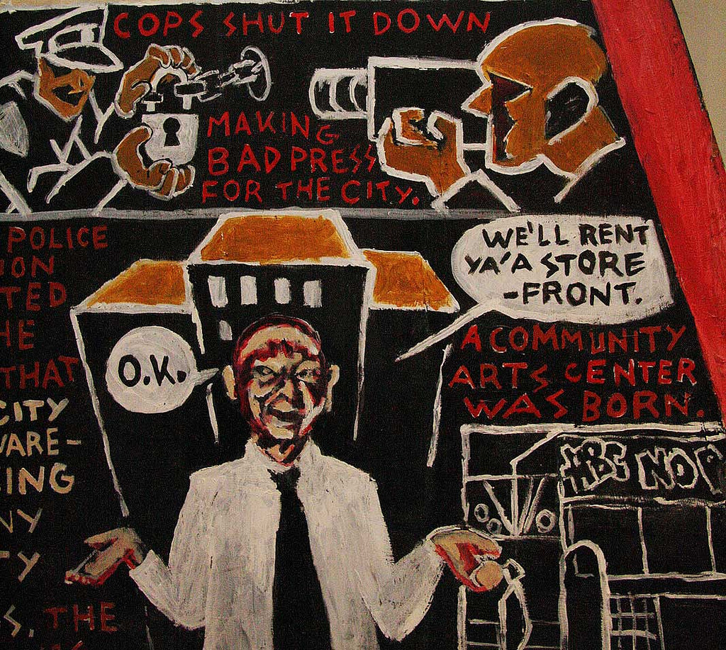 Mural in Museum of Reclaimed Urban Spaces in NYC | © House Magic: Bureau of Foreign Correspondence/Flickr