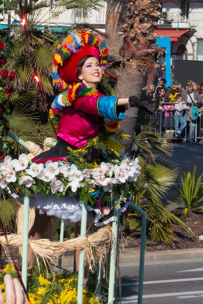 The famous Bataille des Fleurs which happens regularly during the Nice carnival Mark Fischer/flickr