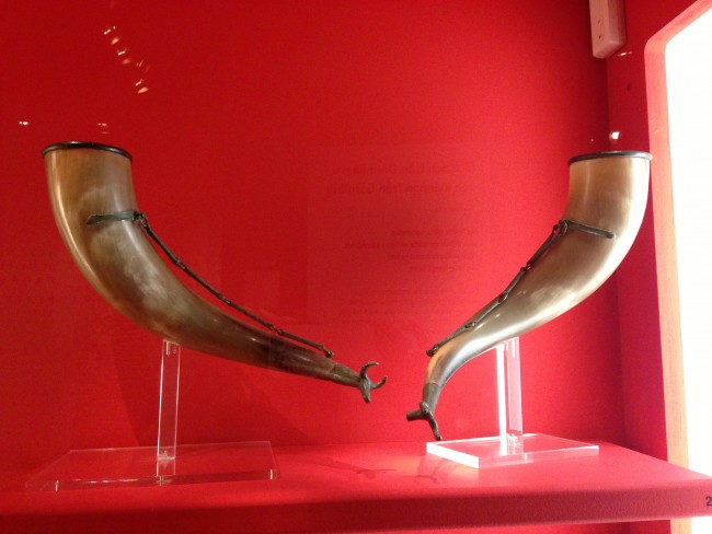 Viking drinking horns | ©Celeste Lindell/Flickr