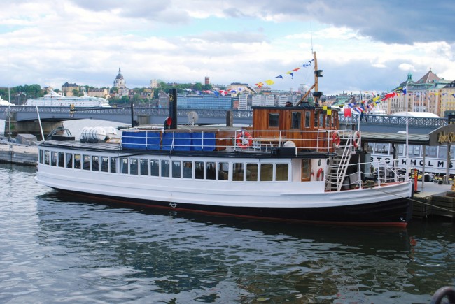 Stockholm steam ferry | ©Hugh Llewelyn/Flickr