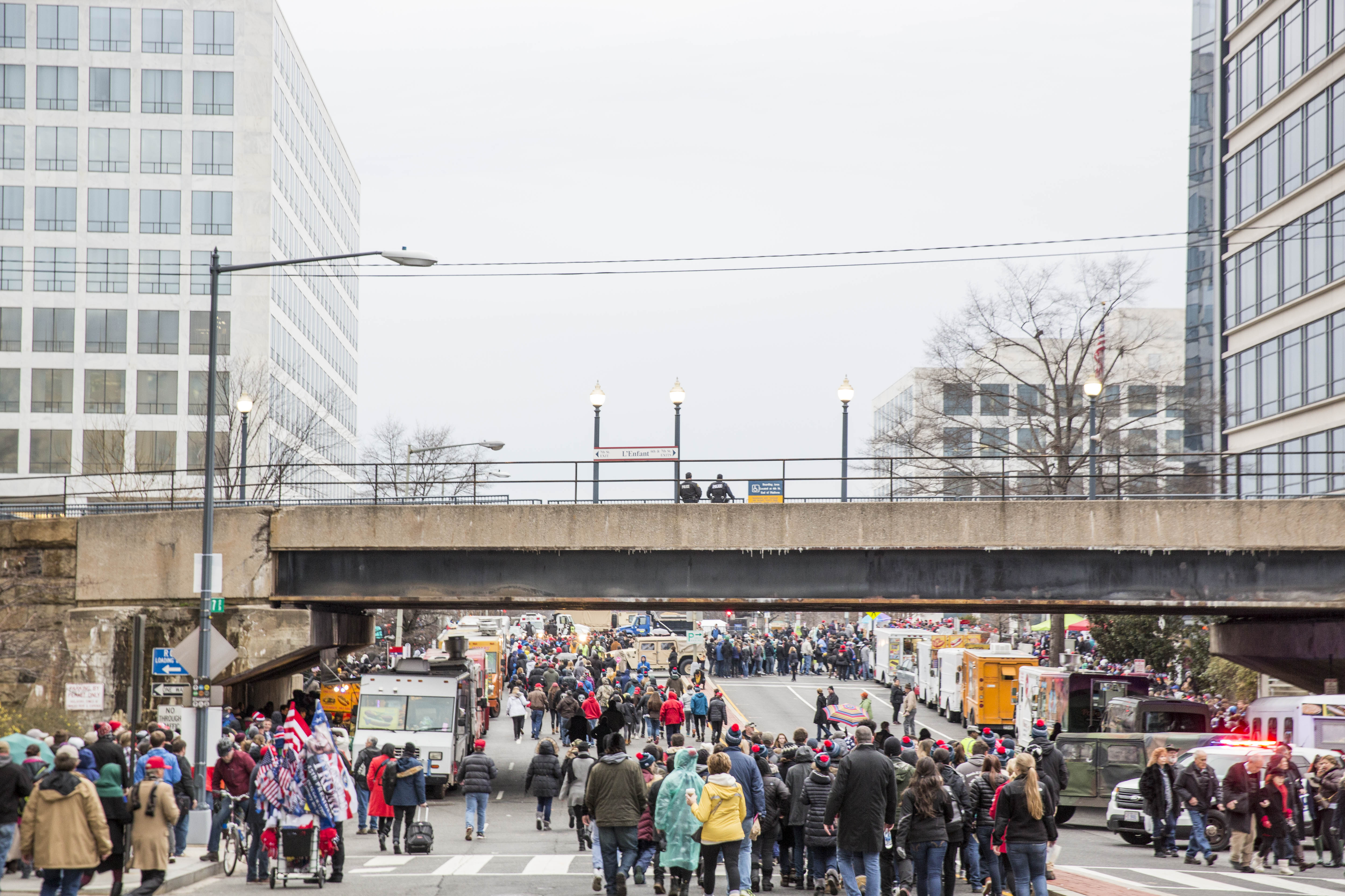 A view of one of the numerous checkpoints to get into the National Mall | © Amanda Suarez/Culture Trip