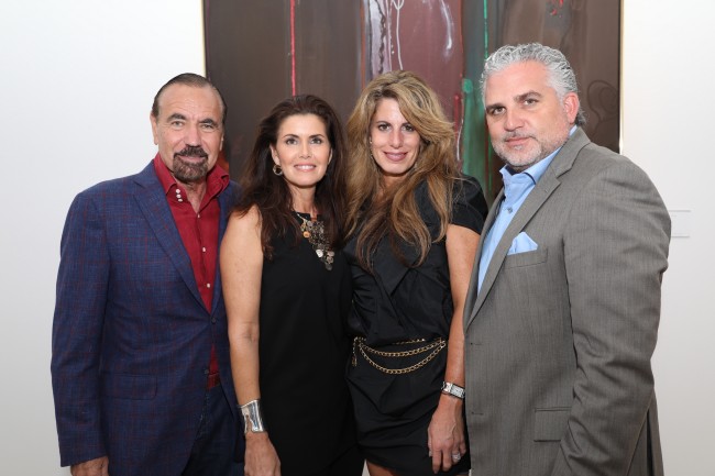 At the Art Miami 2016 VIP Preview at Art Miami Pavilion on November 29, 2016 in Miami, Florida