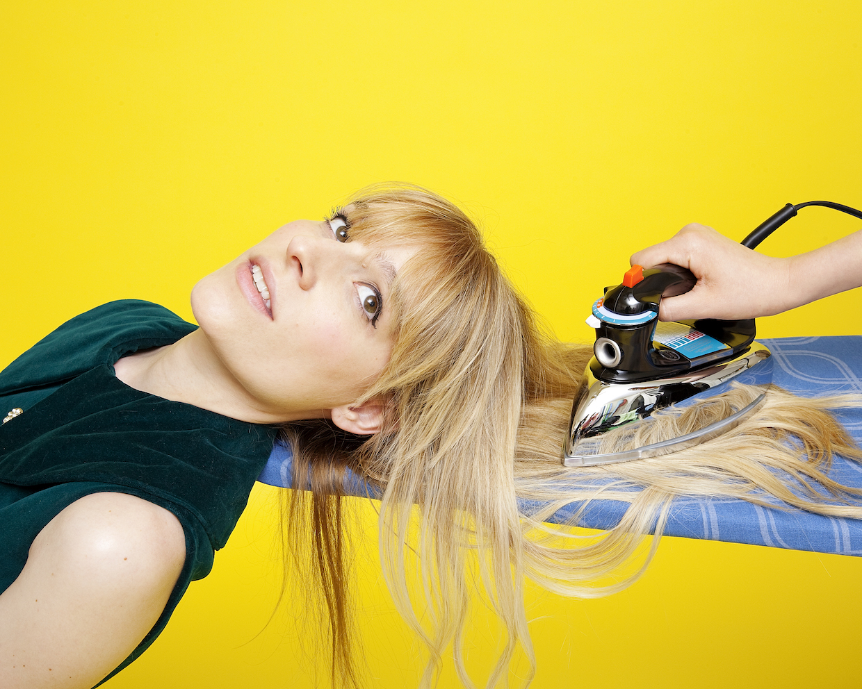 How to straighten your hair | Courtesy of Olivia Locher